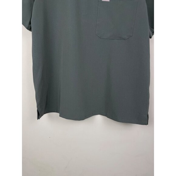 Figs NWT Gray Catarina One- Pocket Scrub Top Women's Sz. 2XL Medical Hospital - Picture 4 of 8